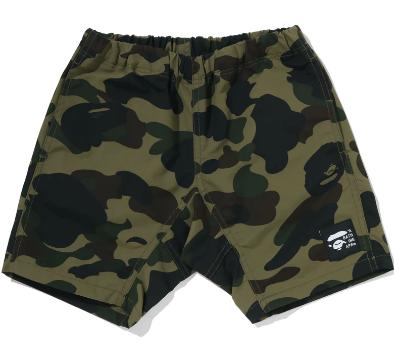 【BAPE 童裝】0613發售1ST CAMO CLIMBING SHORTS