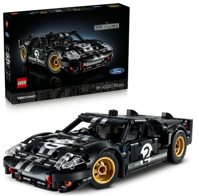 【玩具研究中心】LEGO 樂高 科技系列 1966 Ford GT40 MKII 賽車 42223