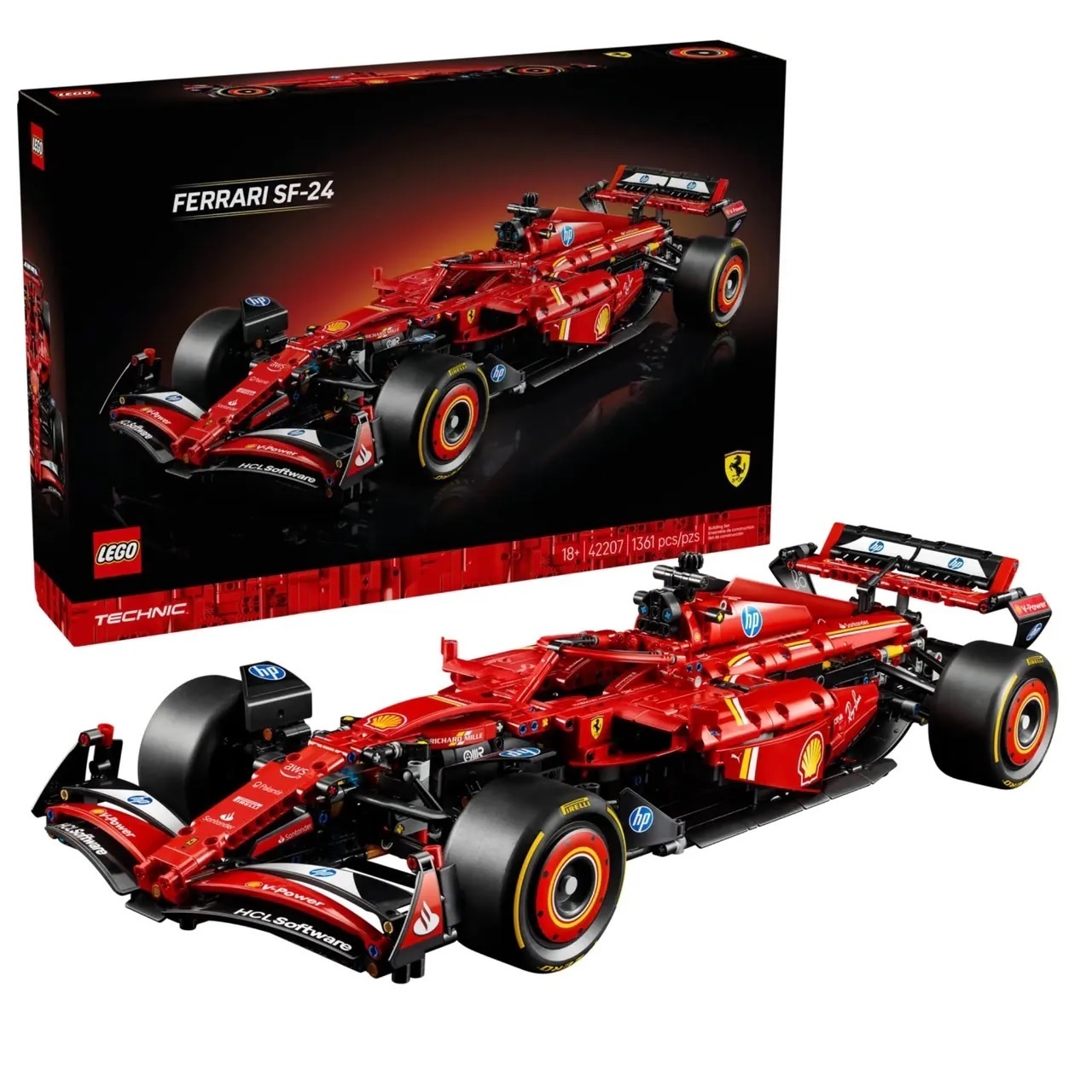 【玩具研究中心】LEGO 樂高 科技系列 法拉利 Ferrari SF-24 F1 Car 42207
