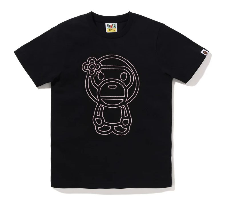 【BAPE女生】0613發售CHAIN STITCH BABY LISA TEE