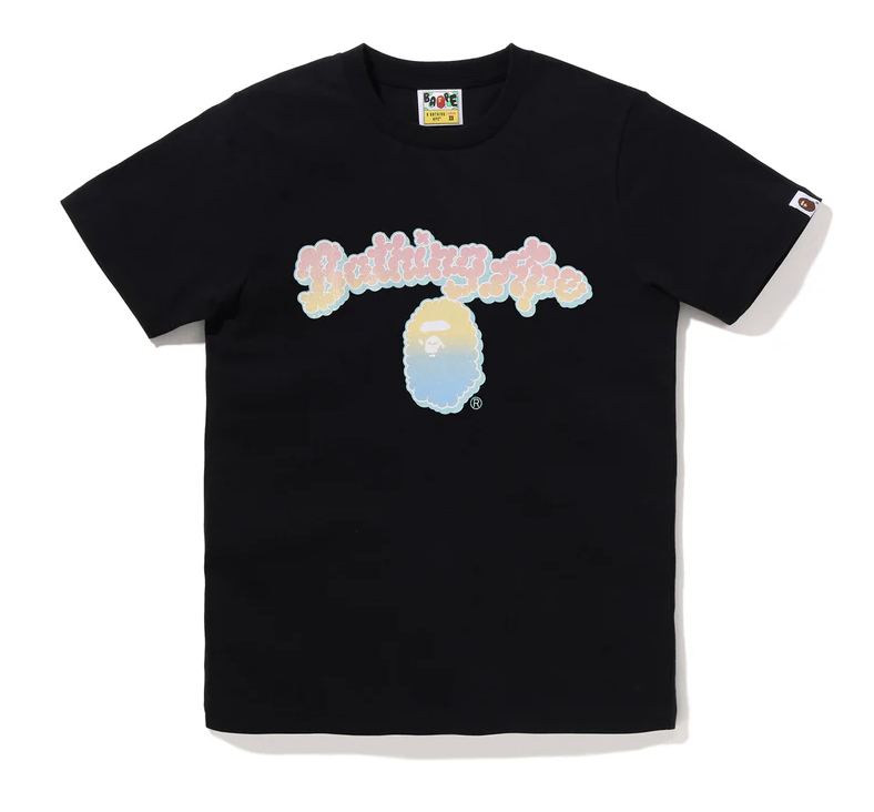 【BAPE女生】0613發售GLITTER CLOUDY LOGO TEE