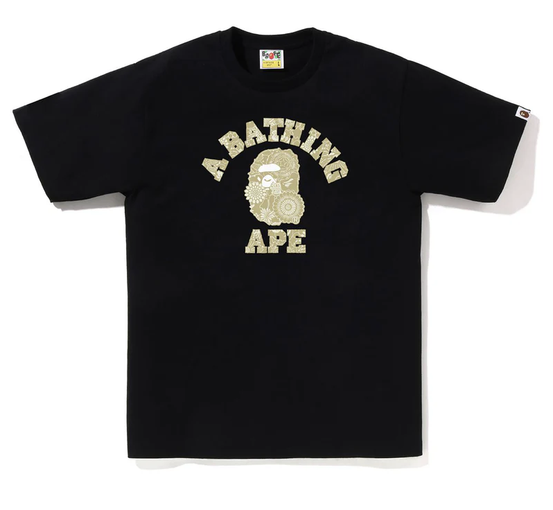 【BAPE男生】0613發售JAPANESE INDIGO ART CAMO COLLEGE TEE