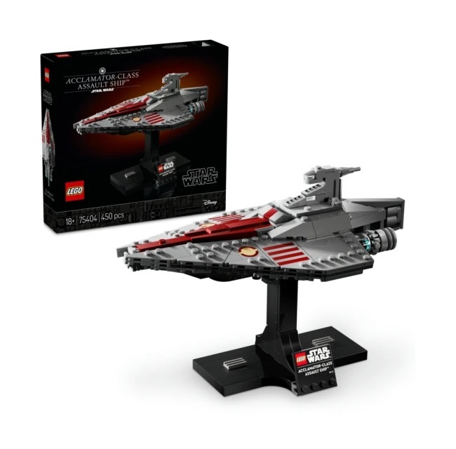 【玩具研究中心】LEGO 樂高 星際大戰 Acclamator-Class Assault Ship 75404