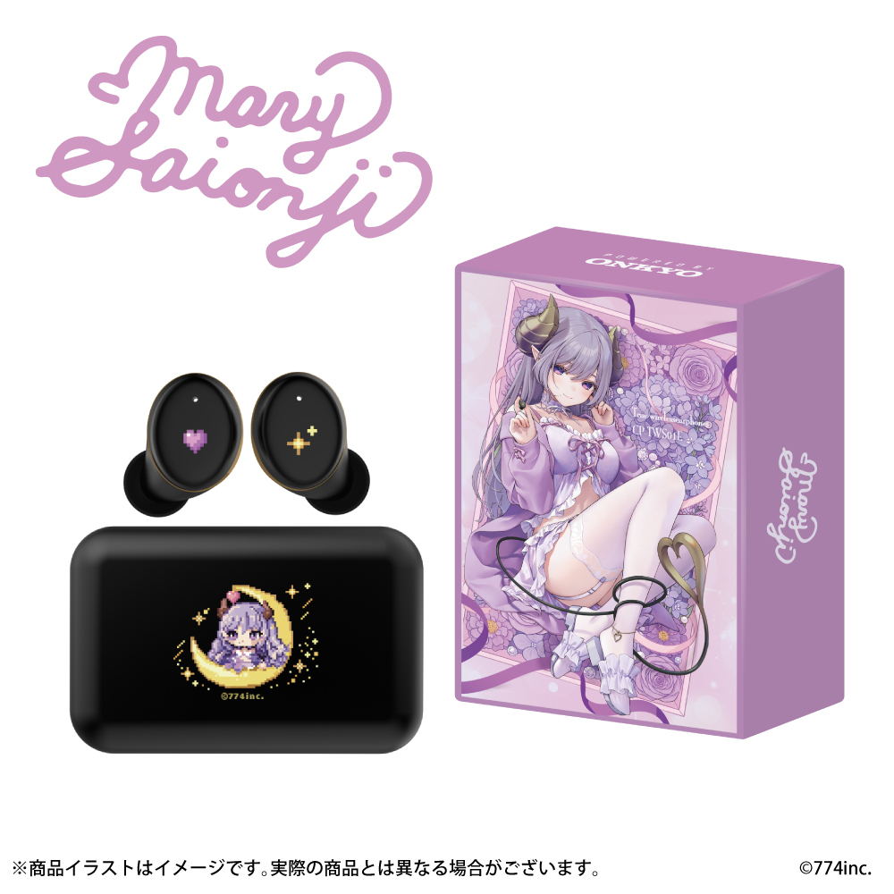「ACG.GO」「預購」ワイヤレスイヤホン CP-TWS01E「西園寺メアリ」コラボモデル 無線耳機