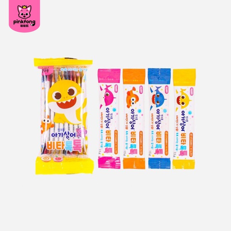 Pinkfong - 兒童維他命C 爆炸糖(桃味)