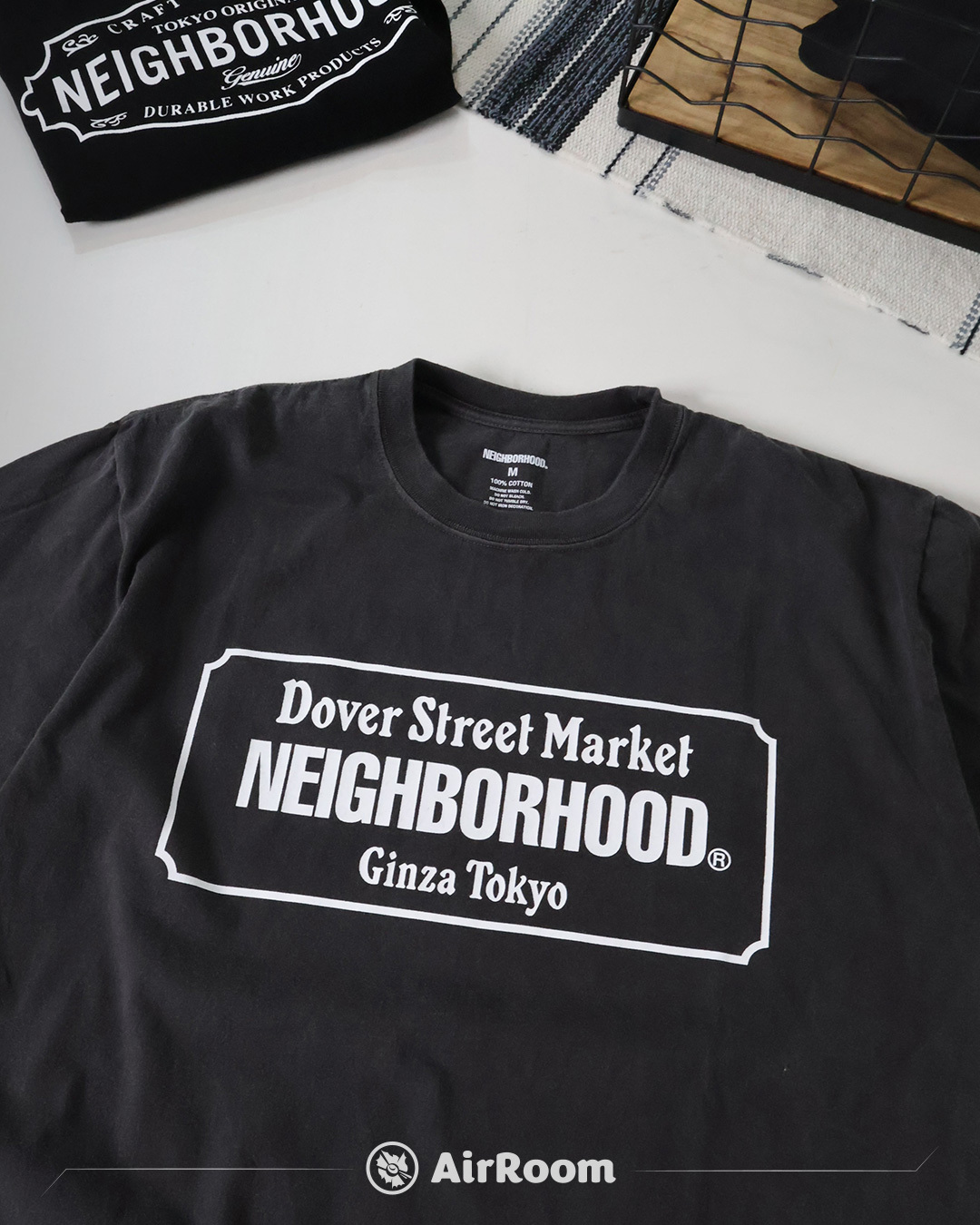 2026SS NEIGHBORHOOD X DOVER STREET MARKET DSMG TEE T-Shirt 框框 銀座 限定 水洗 短T 現貨 261PCNH-ST11S