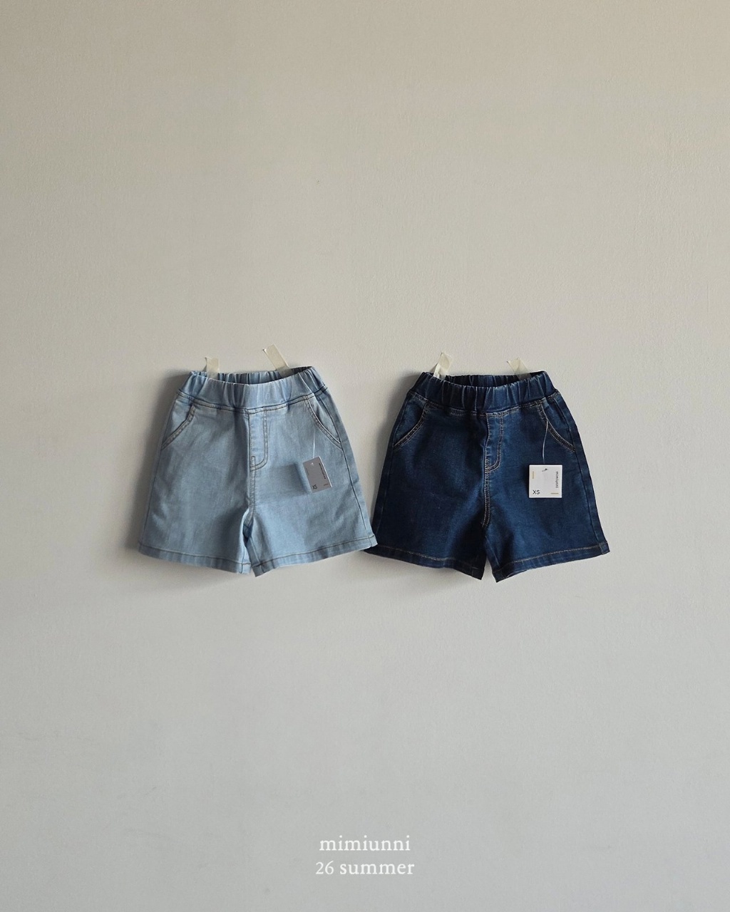 韓國🇰🇷mimiunni 夏季牛仔短褲(XS-XXL/JS-JL)