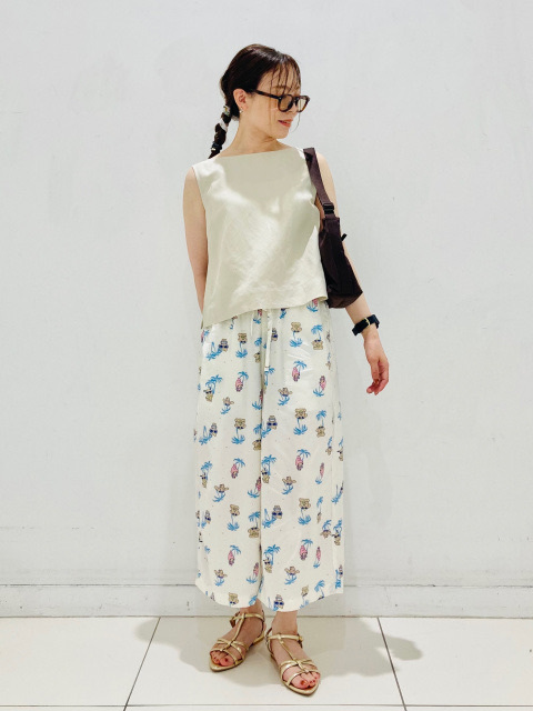 #預購 🇯🇵日本 UNIQLO UT × 三麗鷗 曬黑版 RELACO 居家7分寬褲 4色 sailboat