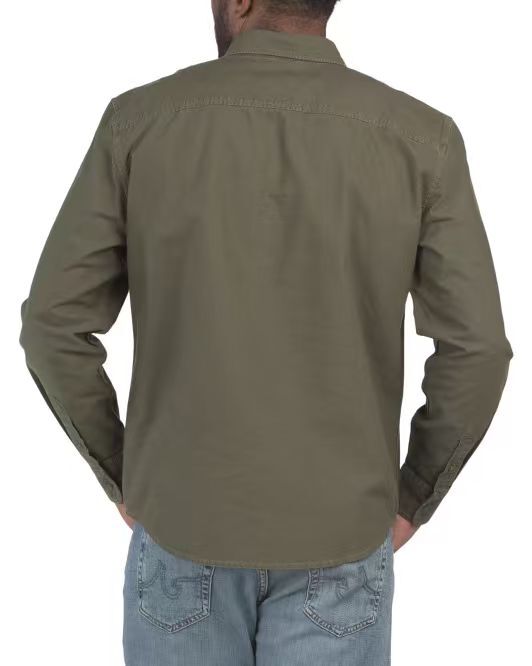 【預購】H061246 LEVI'S  男裝經典鈕扣襯衫 (軍綠色)