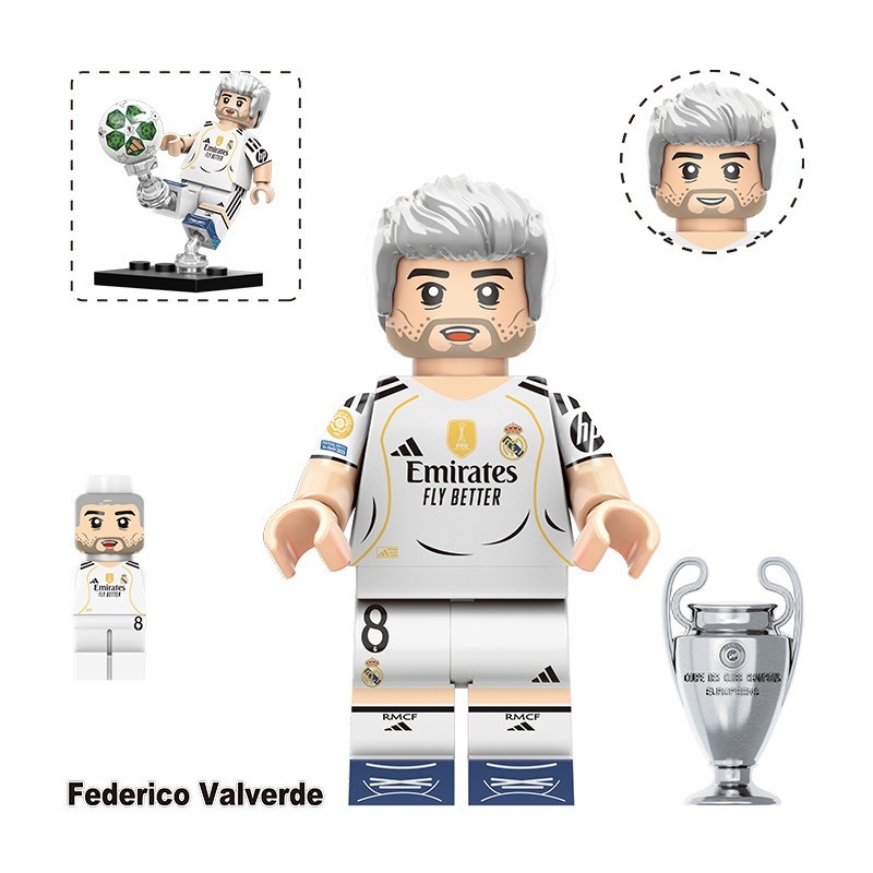 Sport Soccer Football Series Custom Minifigures fit Lego TV6509