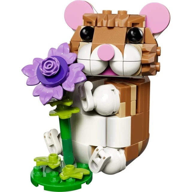 【玩具研究中心】LEGO 樂高 創意百變3合1系列 可愛倉鼠和花朵 31376