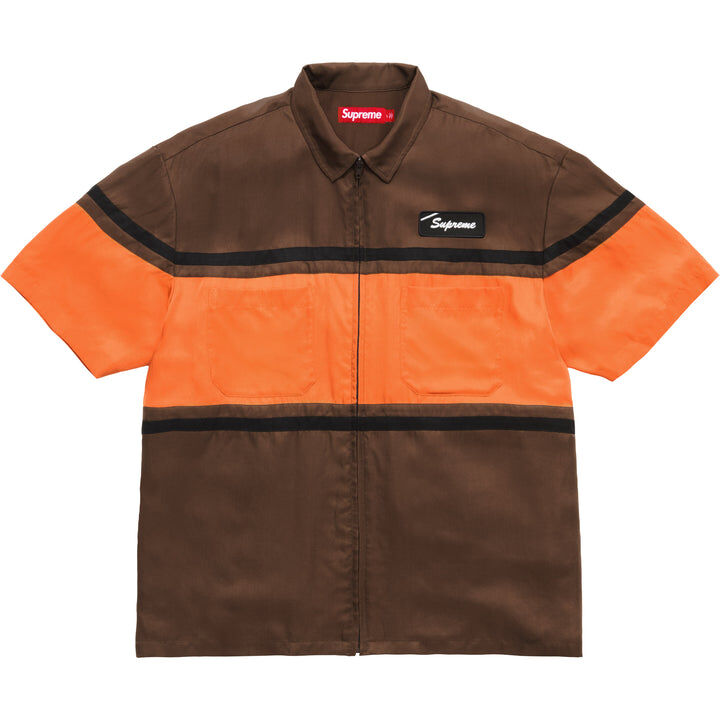 【Supreme】0613 WEEK 16發售Silk Zip Up S/S Shirt