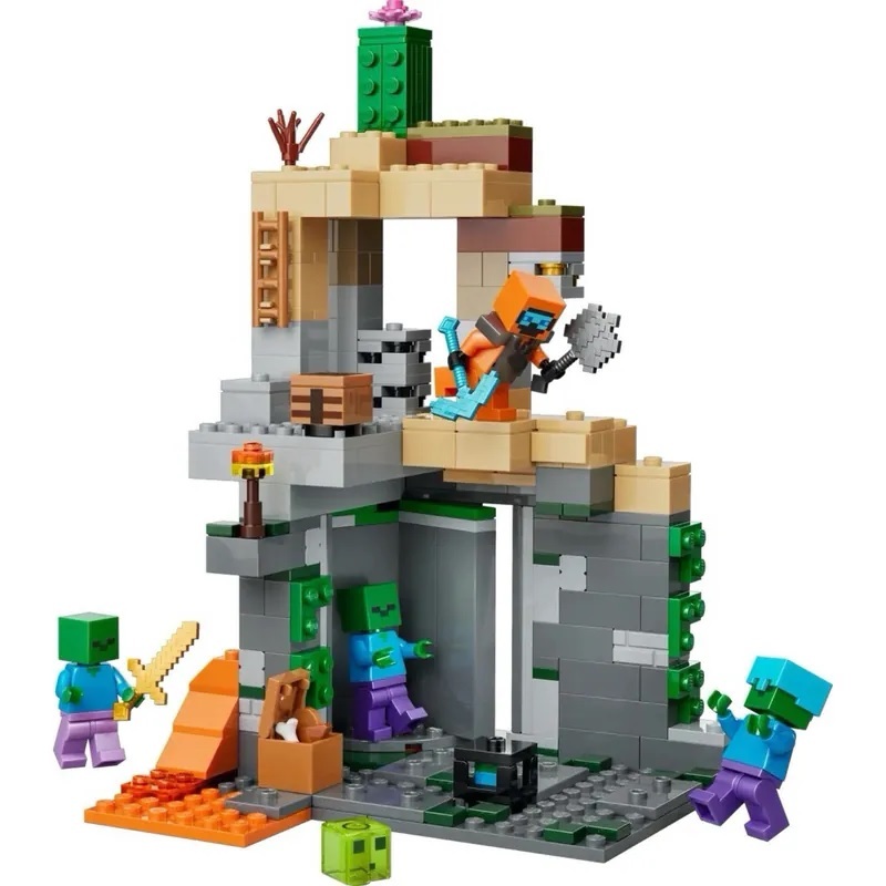 【玩具研究中心】LEGO 樂高 Minecraft 殭屍地牢 21587
