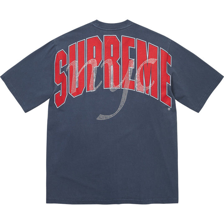 【Supreme】0613 WEEK 16發售Rhinestone Script S/S Top