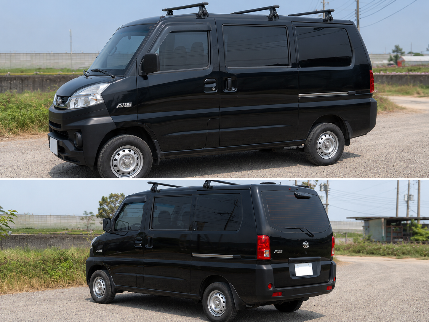 D-WELL D-W-909A｜菱利 A180 專用車頂橫桿 LOWDEN 車宿玩家 推薦安裝