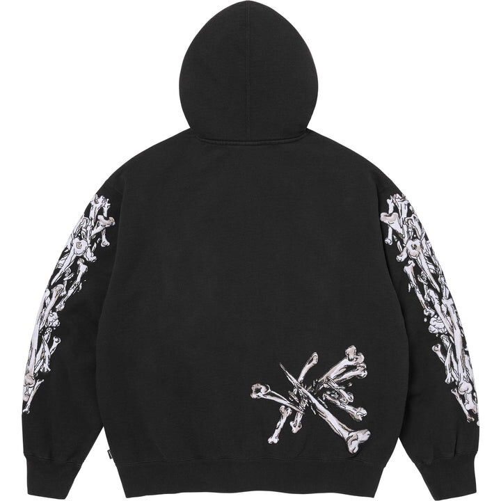 【Supreme】0613 WEEK 16發售Monster Jam™ Grave Digger™ Bones Zip Up Hooded Sweatshirt