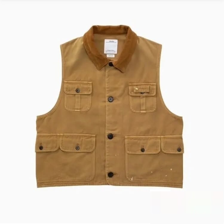 VISVIM MATTO HUNTUNG VEST *GARMENT DYE - PRE ORDER ITEM (預訂中)