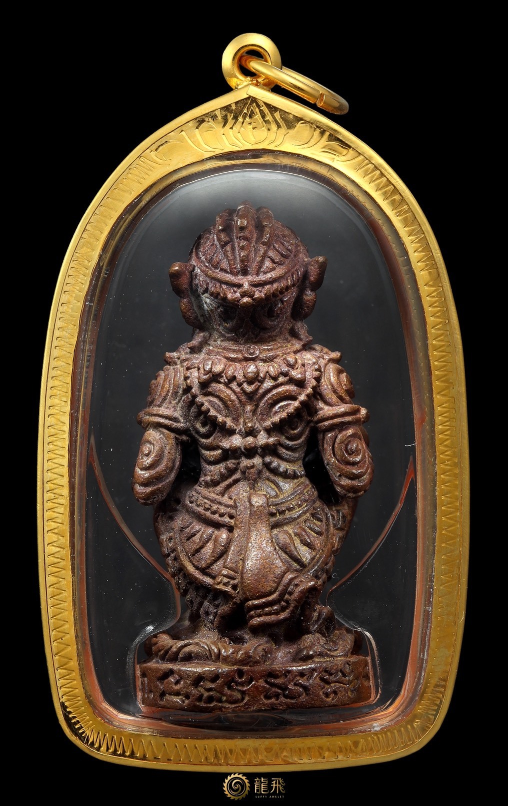Looplor Hanuman Copper Material—LP Sakhorn Wat Nongkrap BE2552
