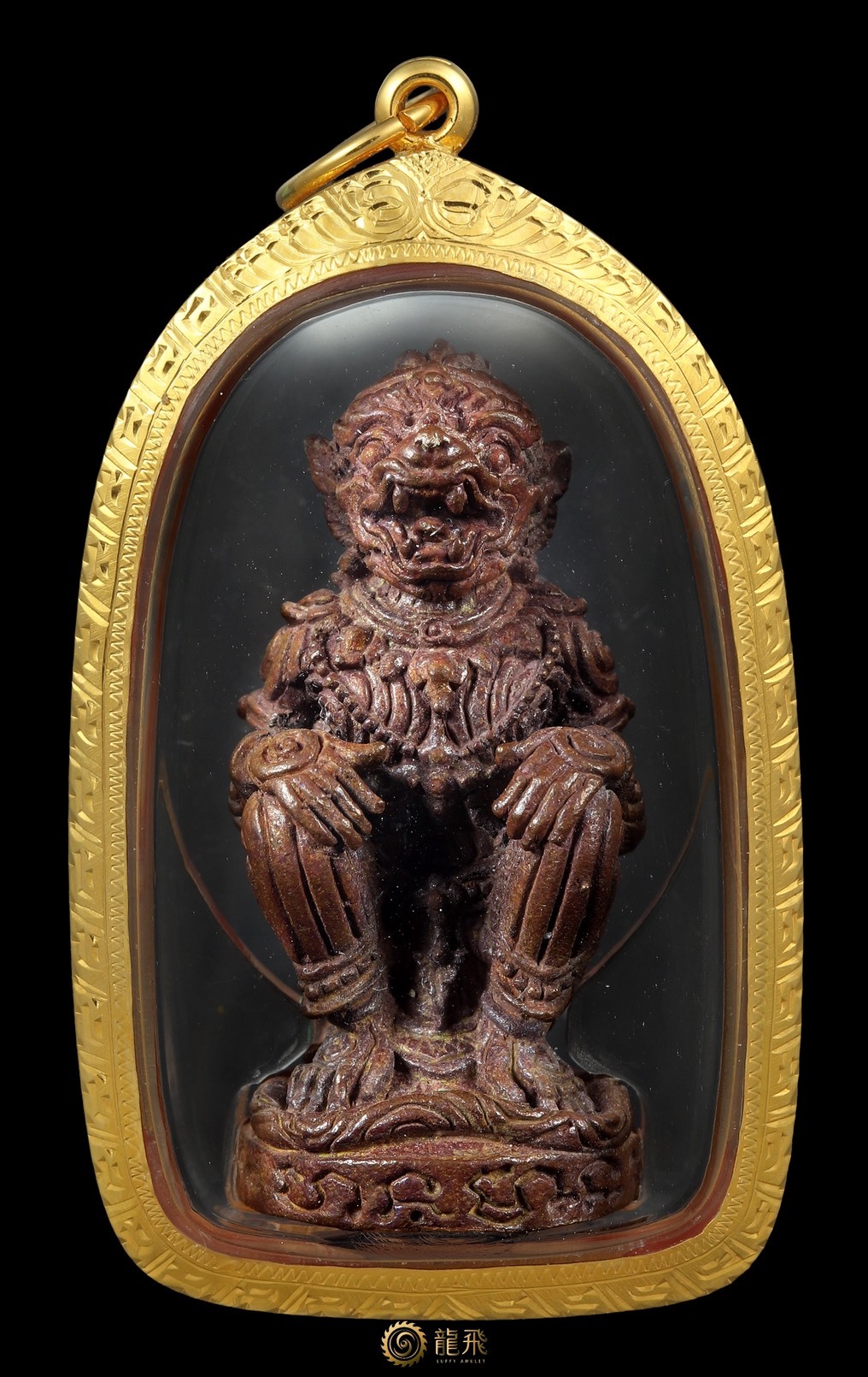 Looplor Hanuman Copper Material—LP Sakhorn Wat Nongkrap BE2552