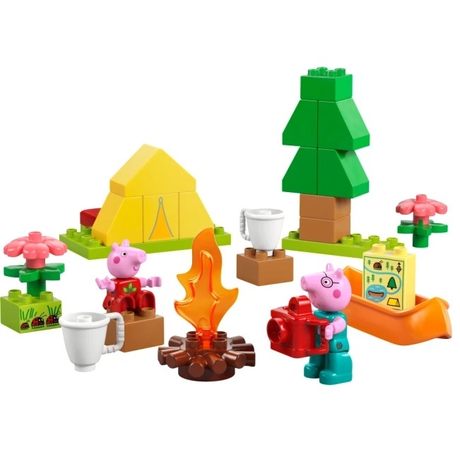 【玩具研究中心】LEGO 樂高 得寶 佩佩豬 露營之旅 10452