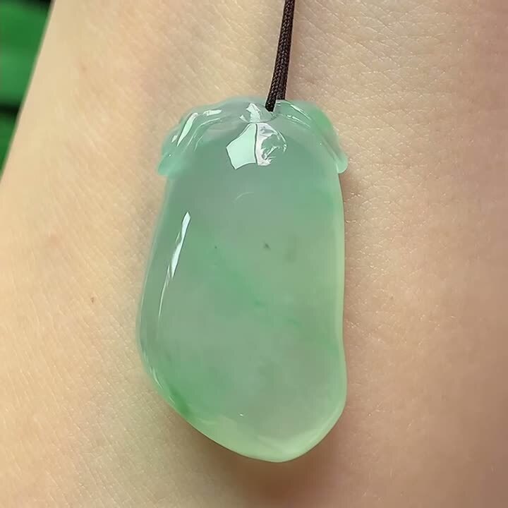 翡翠福瓜,天然翡翠A玉, 緬甸玉, Jade, Jadeite
