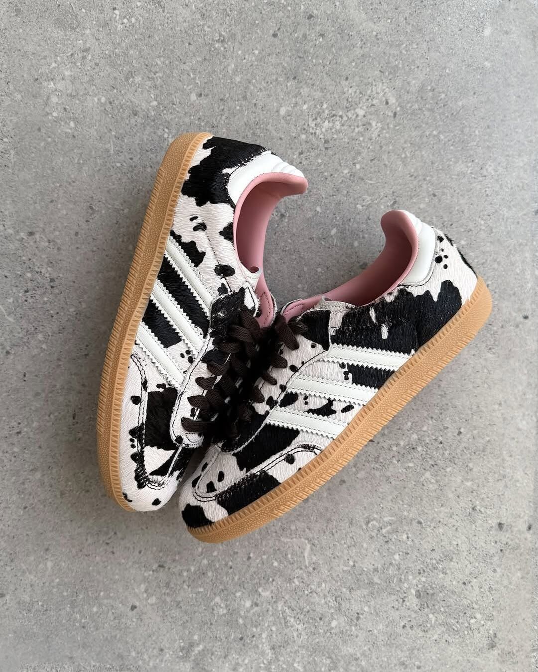 ADIDAS SAMBA OG 乳牛棕 焦糖底 蜜桃粉 乳牛紋 動物紋 男女鞋 JR1256 / 預購