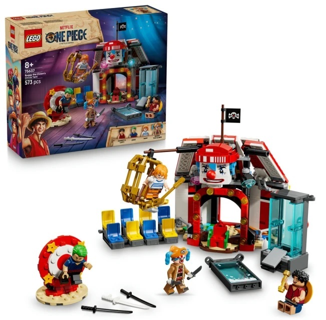 【玩具研究中心】LEGO 樂高 航海王 小丑巴其的馬戲團帳篷 75637