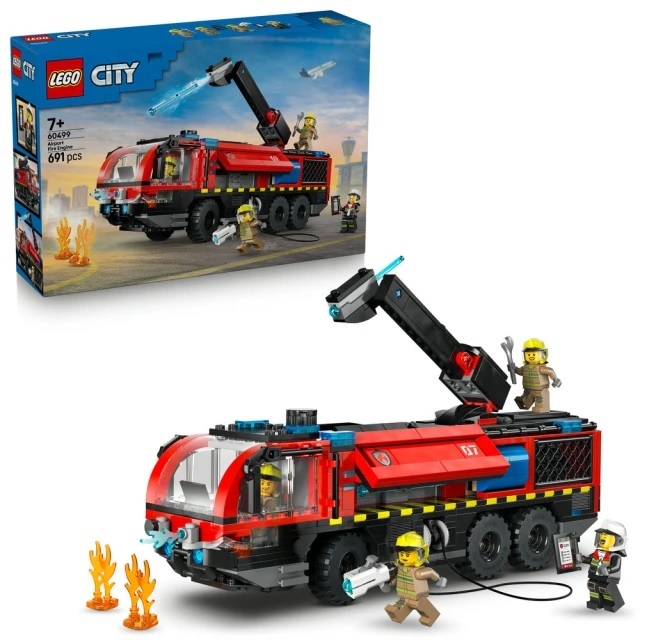 【玩具研究中心】LEGO 樂高 城市系列 機場消防車 60499