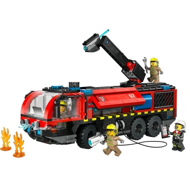 【玩具研究中心】LEGO 樂高 城市系列 機場消防車 60499
