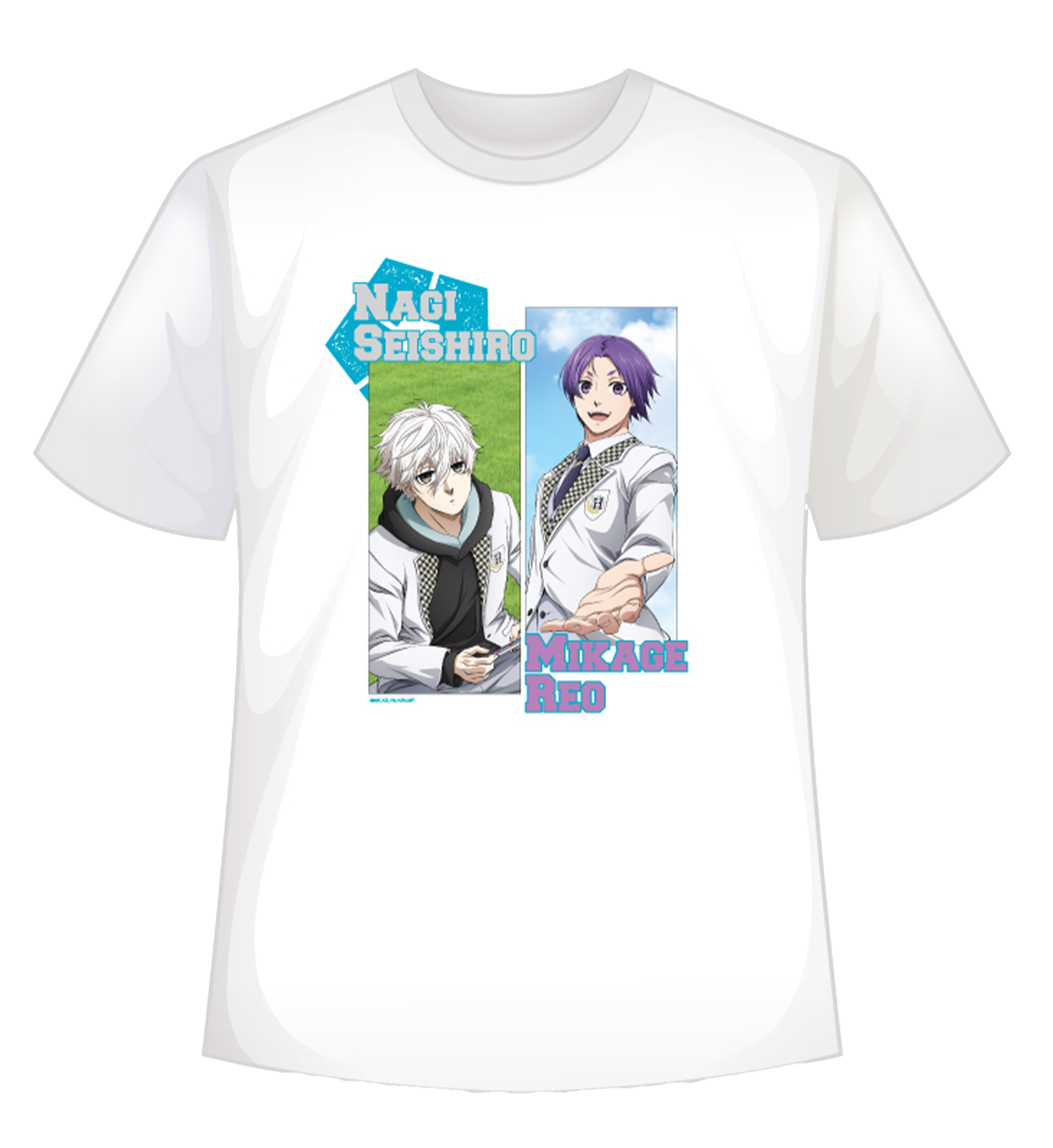 劇場版 藍色監獄 系列 T-Shirt - 凪&玲王
