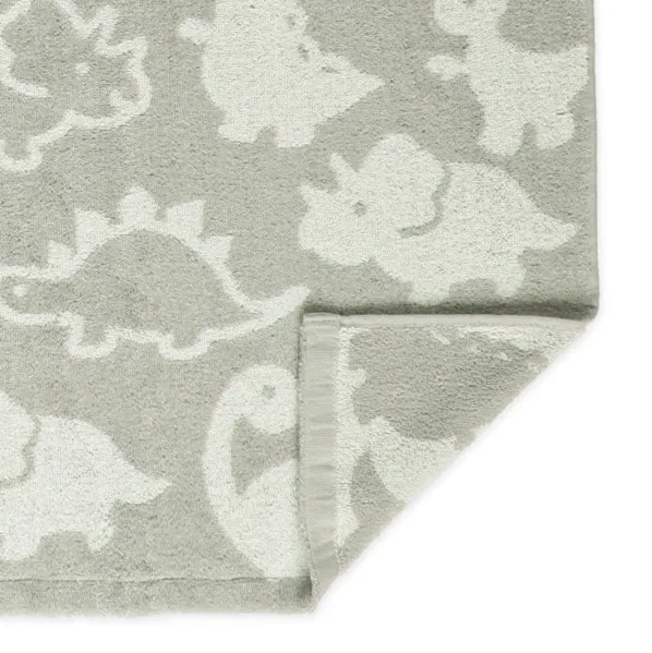 【Nishimatsuya 】Soft Low-Twist Cotton Towel Blanket - Dinosaur Pattern