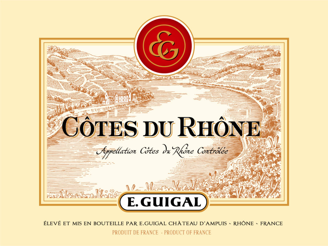E.Guigal Cotes du Rhone 2023 (RP90) - 12 Bottle Pack