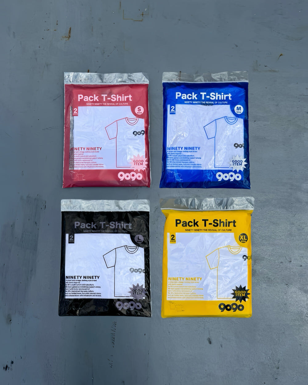 【9090】0613發售新品 經典人氣兩件組9090 OG Pack-T