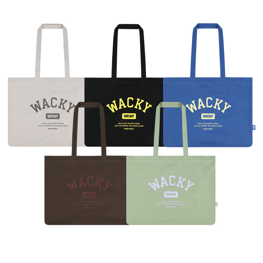 【Wacky Willy】Wacky Willy Daily Eco Bag (5 Colors)