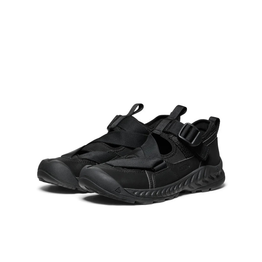 限時折扣預購┃KEEN HOODZERRA SANDAL 黑色 護趾 Z字 涼鞋