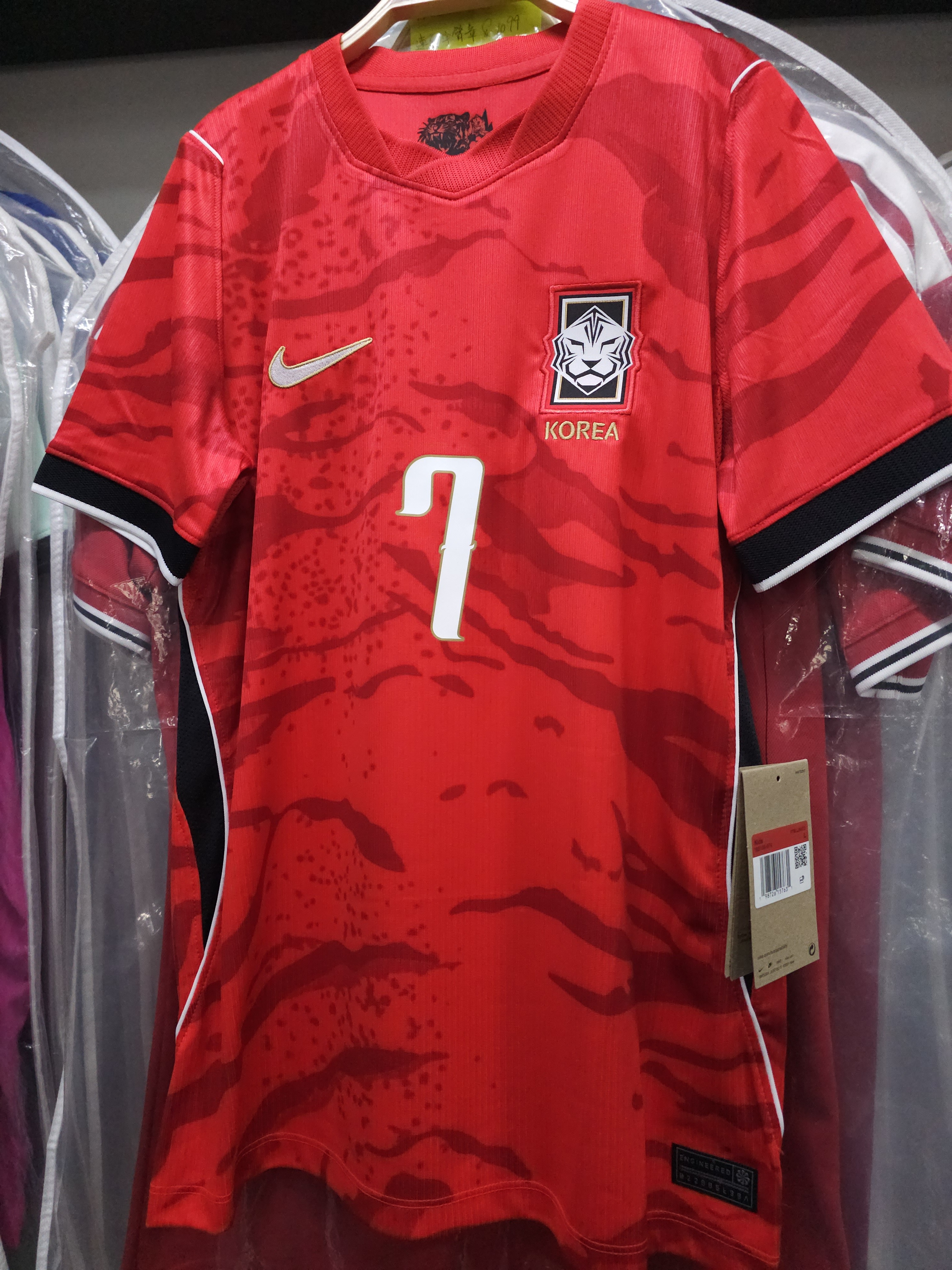 2026世界杯南韓國家隊主場孫興民童裝球衣