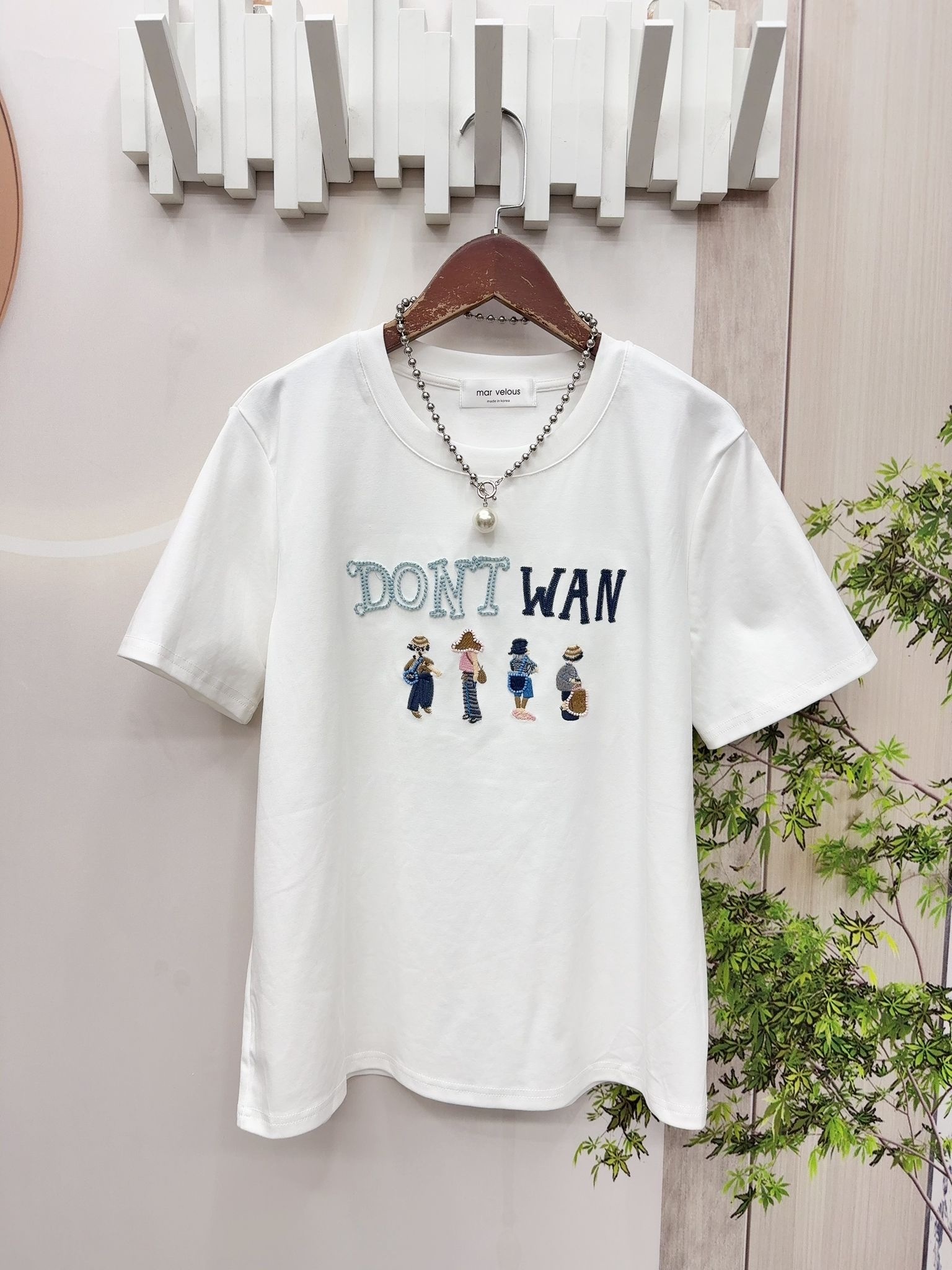 Mar 人仔圖案top~171L