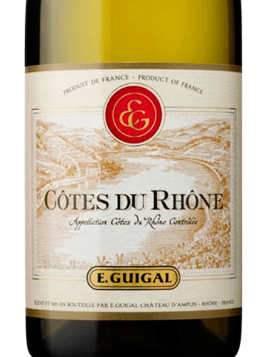 E.Guigal Cotes du Rhone Blanc 2024 (RP90) - 12 Bottle Pack