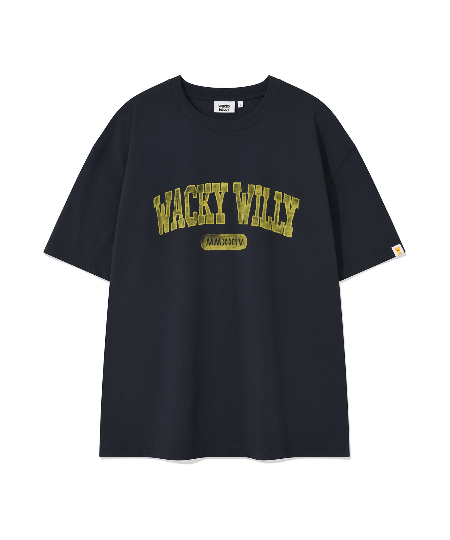 【Wacky Willy】Arch typo short sleeve T-shirt (3 Colors)