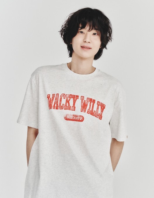 【Wacky Willy】Arch typo short sleeve T-shirt (3 Colors)