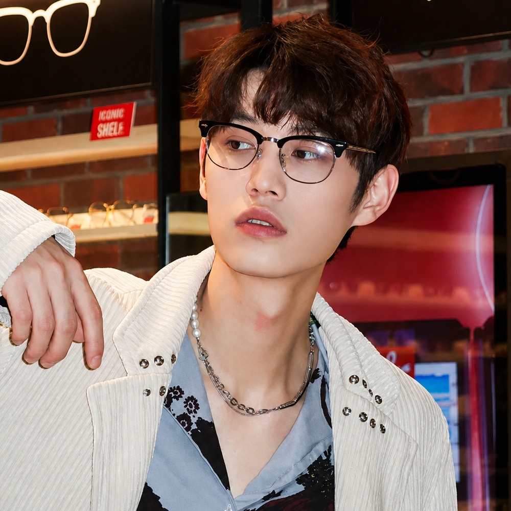 【RayBan】RB5154 2000-51mm/63mm眉框光學眼鏡 #Clubmaster系列♣(黑色)