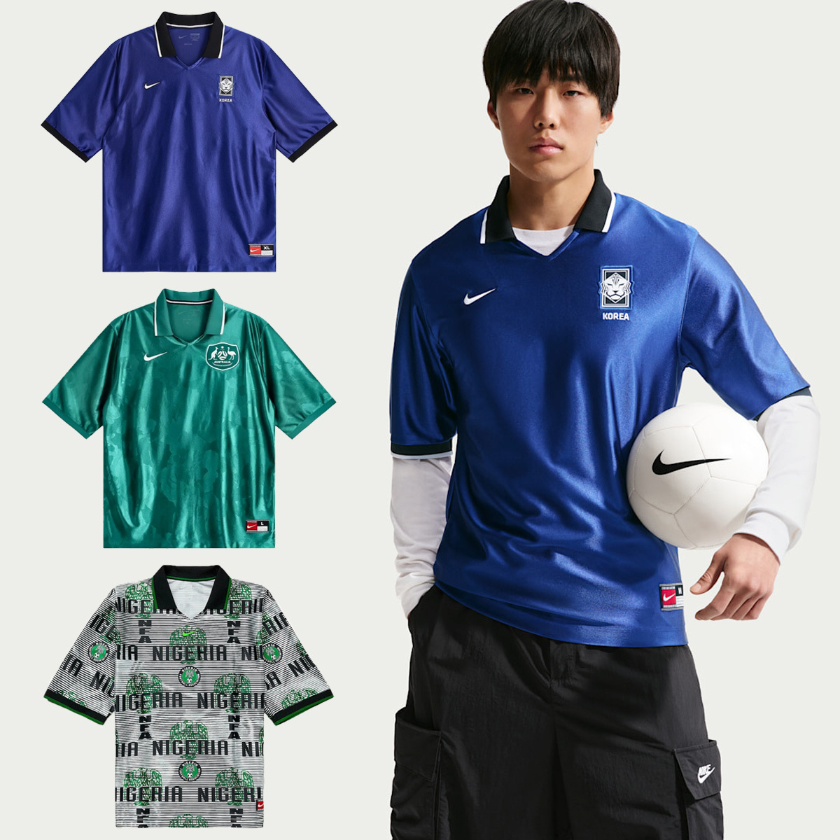 男女款 NIKE X FIFA DRI-FIT TEE 韓國 澳洲 奈及利亞 世界盃 世足 足球 球衣 短T【IH1279/IH1276/IH1278】ADFIFA