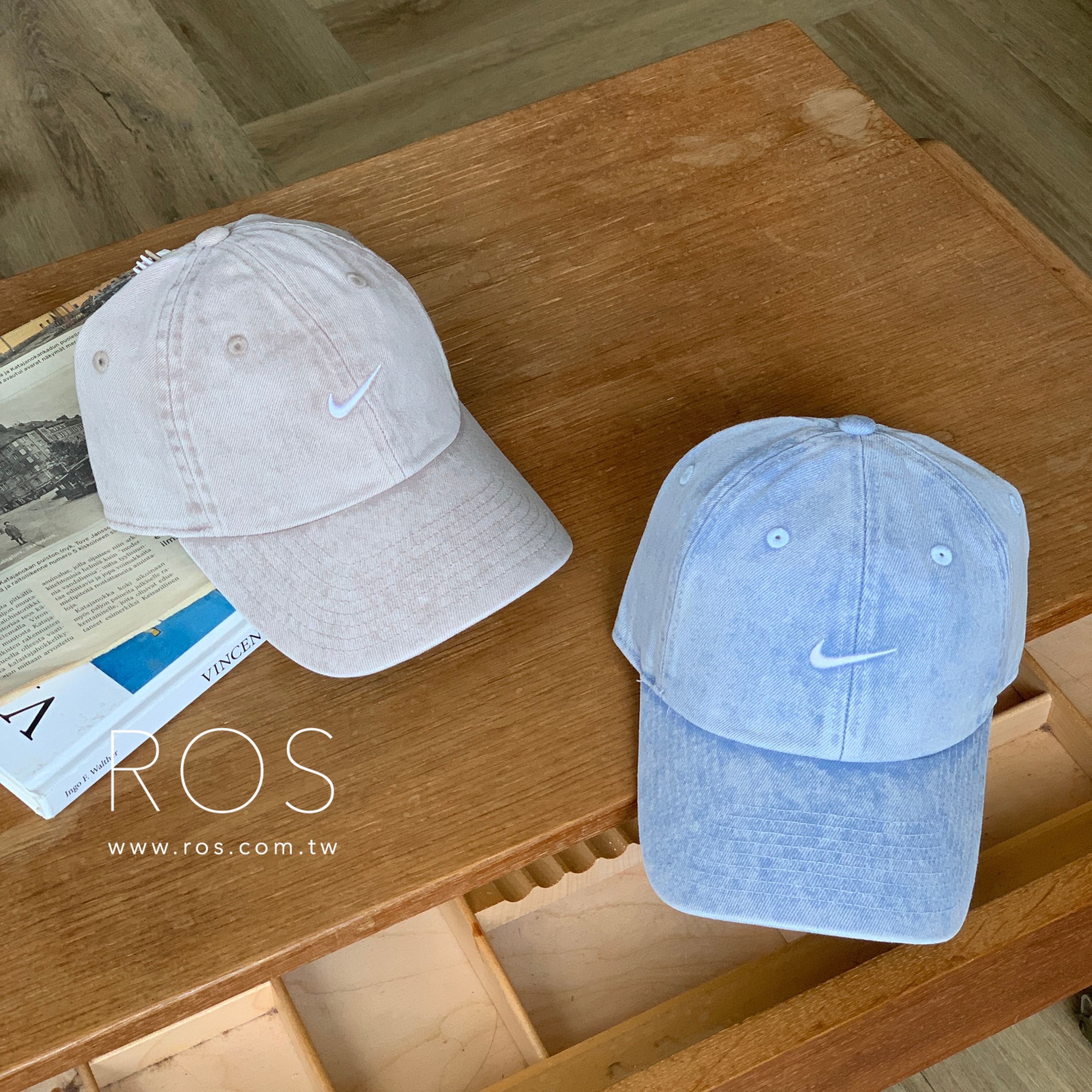 Nike 水洗牛仔小勾老帽(2colors)