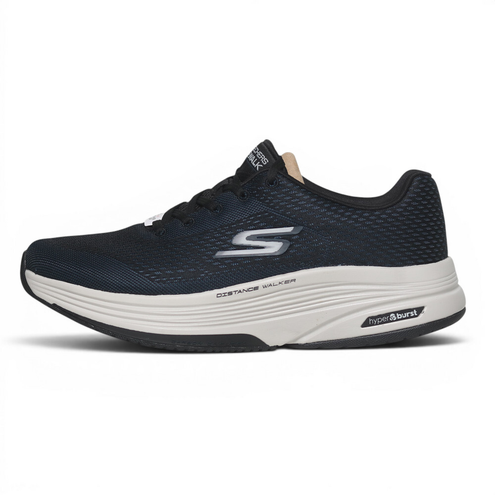 SKECHERS 休閒鞋 DISTANCE WALKER 深藍 足弓 碳板 健走鞋 男 216534NVY
