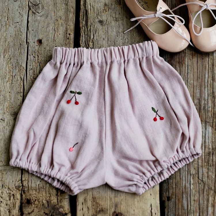 (預購)ALL THE BEAUTIFUL LINEN 亞麻泡泡褲 EXCLUSIVE BLOOMERS
