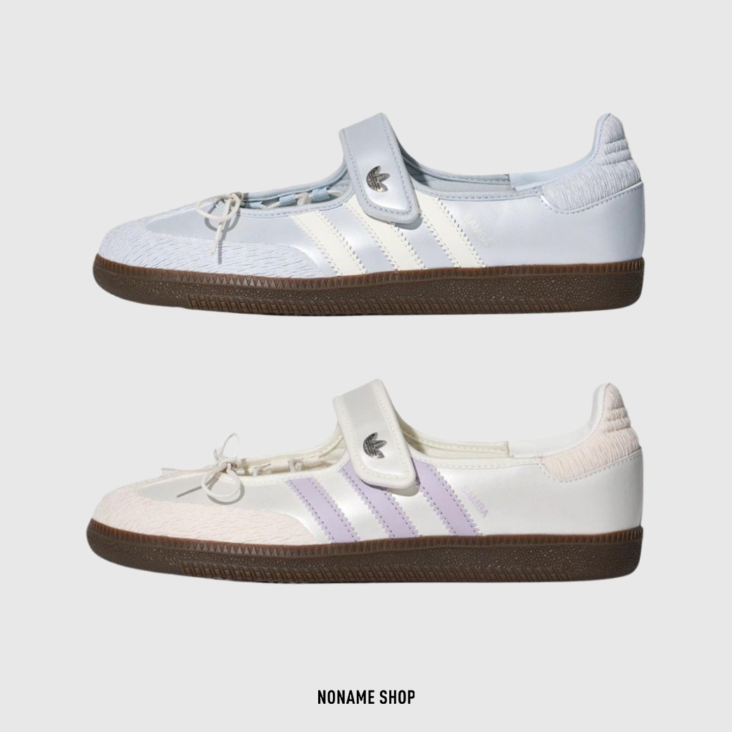 ADIDAS SAMBA JANE 瑪莉珍鞋 瑪麗珍 涼鞋 焦糖底 淡紫 水藍 兩色 (女款)