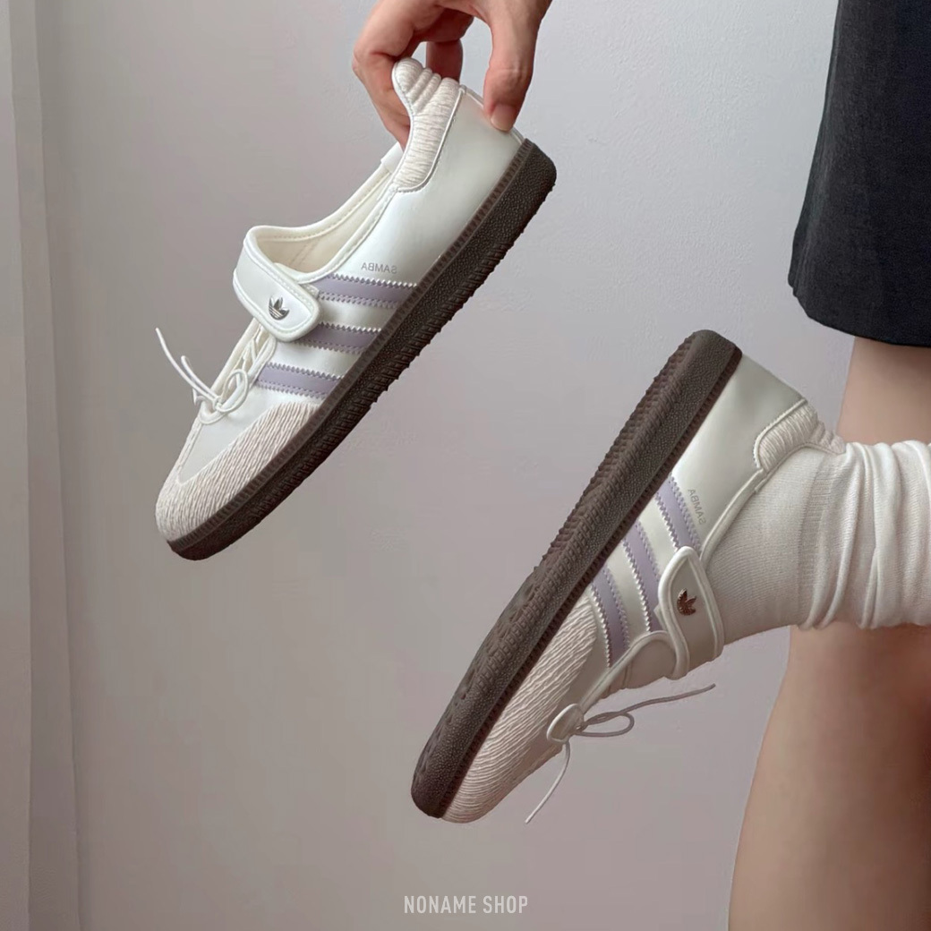 ADIDAS SAMBA JANE 瑪莉珍鞋 瑪麗珍 涼鞋 焦糖底 淡紫 水藍 兩色 (女款)