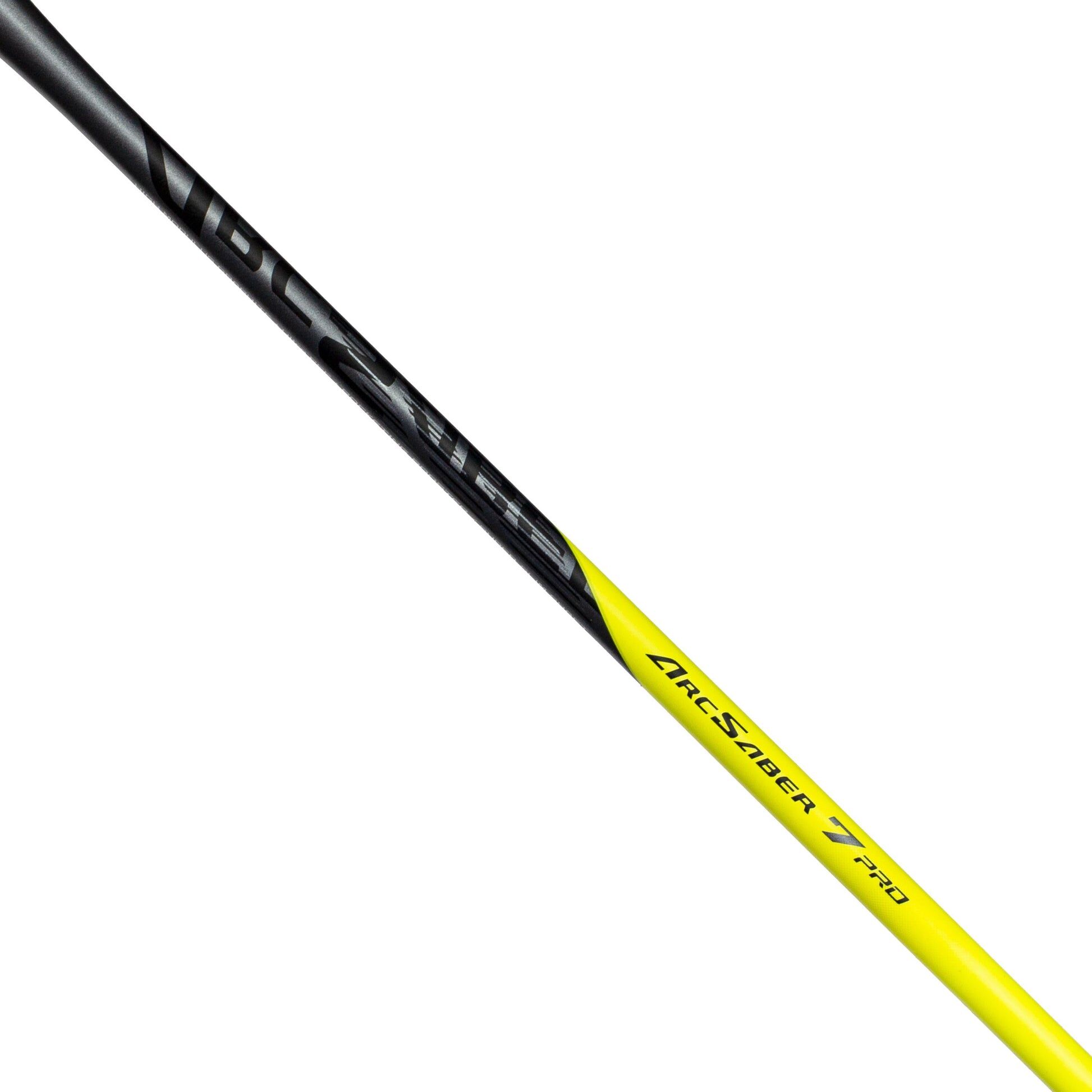 YONEX ARCSABER 7 PRO 羽毛球拍 太空灰/黃色