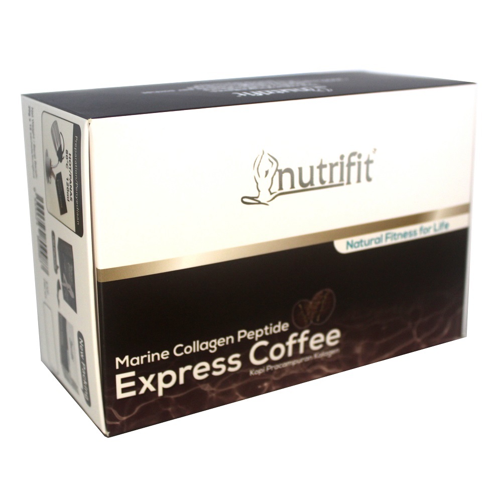 Nutrifit 養姿海洋膠原蛋白肽咖啡300克(有糖) (20克 x15包) (4盒包郵/平均$187.5/1盒) #NU02