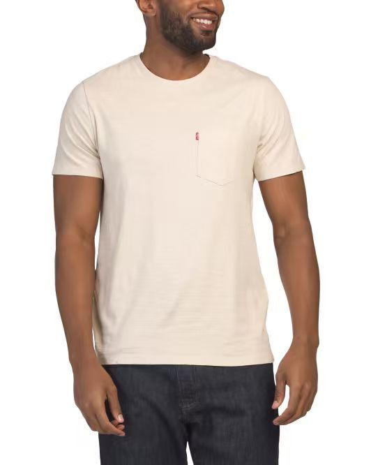 【預購】H061257 LEVI'S 男裝口袋襯衫 (米色)